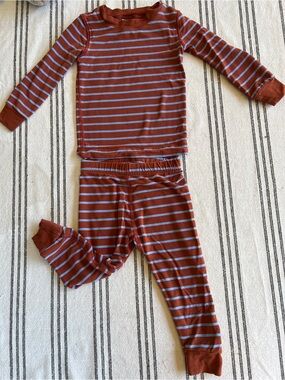 Hanna Andersson Organic Cotton/TENCEL Pajama Set – Toddler Size 2T
